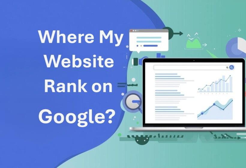 website rank on Google